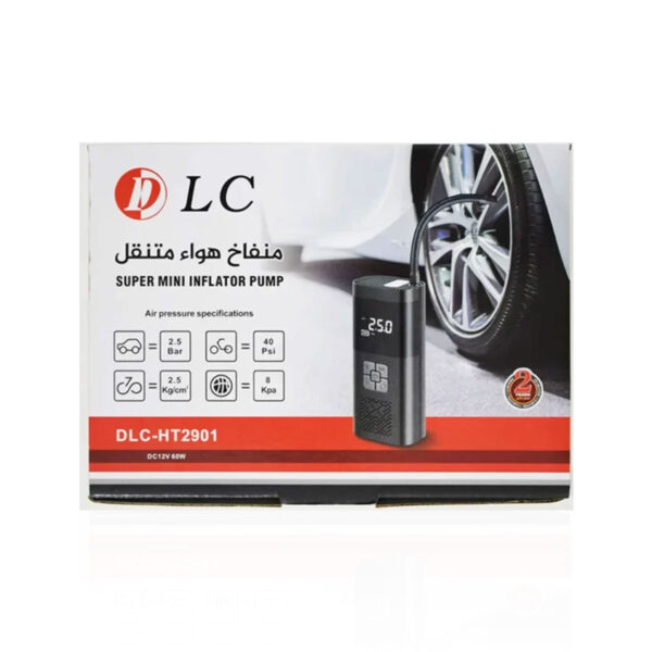 ⁦جهاز النفخ الذكي موتور نفخ الهواء المحمول DLC⁩ - الصورة ⁦6⁩